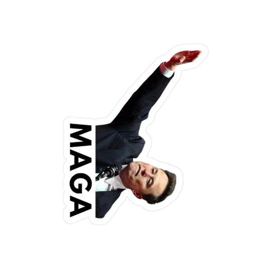 Elon Is MAGA - Vinyl Sticker